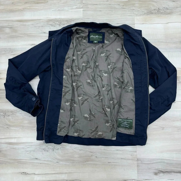 Eddie Bauer Explorer Cloth Goose Duck Hunt canvas cotton jacket Sz XL - Picture 4 of 9